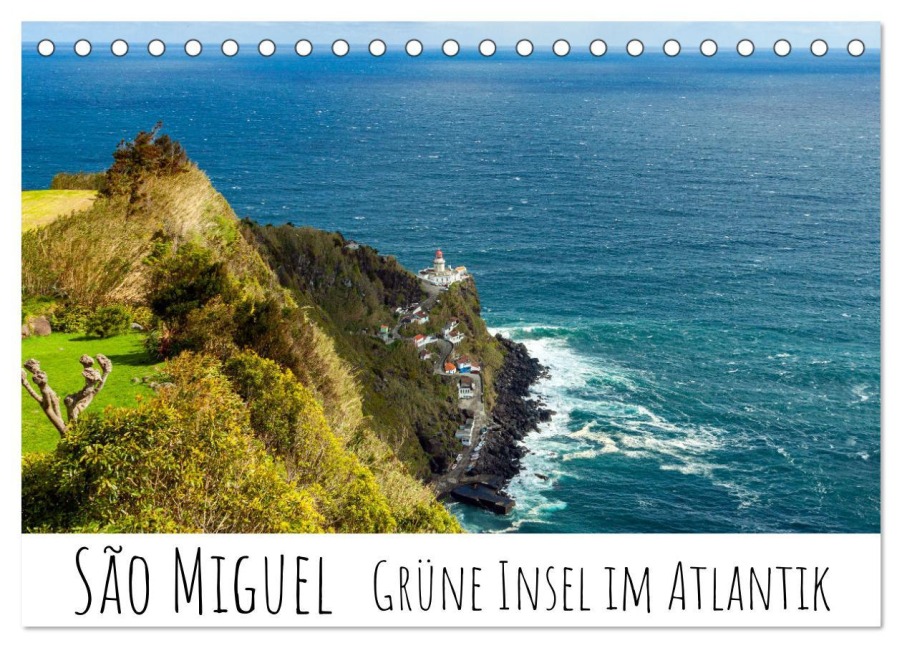 São Miguel - Grüne Insel im Atlantik (Tischkalender 2026 DIN A5 quer), CALVENDO Monatskalender - Silvia Drafz