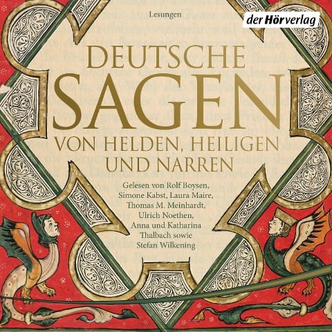 Deutsche Sagen von Helden, Heiligen und Narren - Ludwig Bechstein, Brüder Grimm