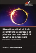 Cover-Bild zum Titel 'Rivestimenti al nichel-alluminuro a spruzzo al plasma con materiali di qualità commerciale' von 'Subash Chandra Mishra'