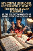 Cover-Bild zum Titel 'Metakognitive Überwachung: Die psychologische Selbstanalyse für extremen akademischen Studienerfolg' von 'Florian Hektor'
