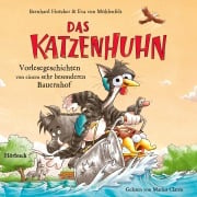Cover-Bild zum Titel 'Bernhard Hoëcker, Eva von Mühlenfels: Das Katzenhuhn 3 - Vorlesegeschichten von einem sehr besonderen Bauernhof' von 'Bernhard Hoëcker, Eva von Mühlenfels'