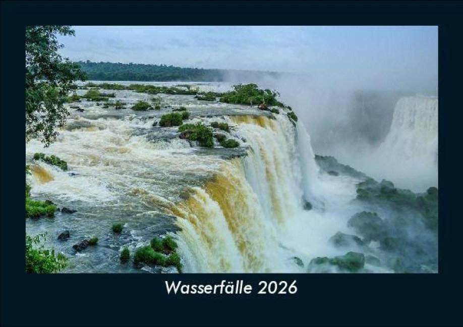 Wasserfälle 2026 Fotokalender DIN A5 - Tobias Becker