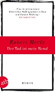 Cover-Bild zum Titel 'Der Tod ist mein Beruf' von 'Robert Merle'