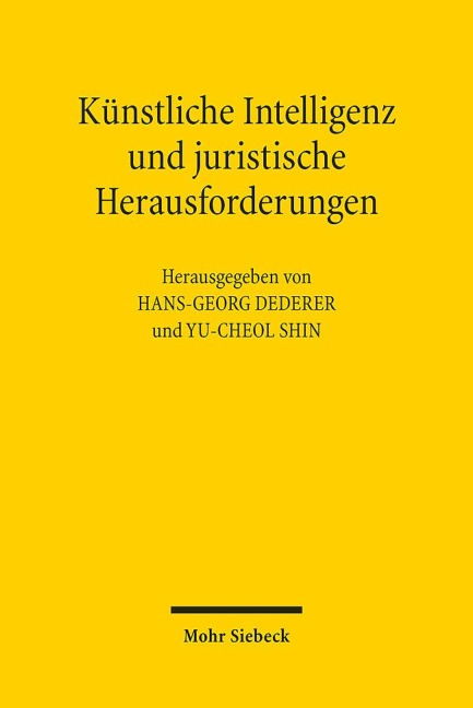 Künstliche Intelligenz und juristische Herausforderungen - 