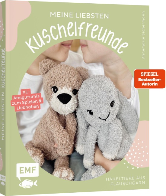 Meine liebsten Kuschelfreunde | Häkel-Tiere aus Flauschgarn häkeln von SPIEGEL-Bestsellerautorin @nadelkunst.handmade - Annemarie Sichermann
