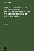 Cover-Bild zum Titel 'Entscheidungen des Reichsgerichts in Zivilsachen. Band 9' von ''