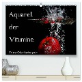 Aquarell der Vitamine ¿ Wenn Obst baden geht (hochwertiger Premium Wandkalender 2024 DIN A2 quer), Kunstdruck in Hochglanz - Holger Rochow