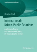 Cover-Bild zum Titel 'Internationale Krisen-Public Relations' von 'Christina Vetsch'
