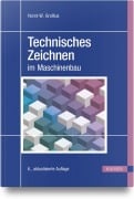 Cover-Bild zum Titel 'Technisches Zeichnen im Maschinenbau' von 'Horst-W. Grollius'