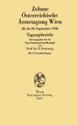 Cover-Bild zum Titel 'Zehnte Österreichische Ärztetagung Wien' von ''