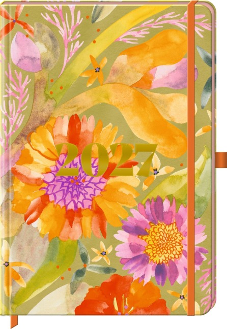 Wochenkalender 2027 - Green - 