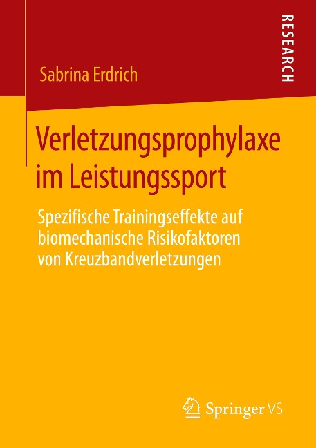 Verletzungsprophylaxe im Leistungssport - Sabrina Erdrich