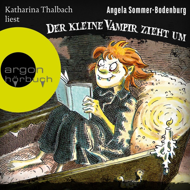 Der kleine Vampir zieht um - Angela Sommer-Bodenburg