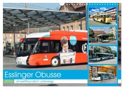 Cover-Bild zum Titel 'Esslinger Obusse (Wandkalender 2026 DIN A3 quer), CALVENDO Monatskalender' von 'Klaus-Peter Huschka'