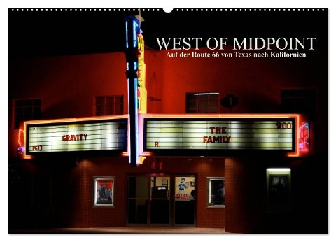 West of Midpoint (Wandkalender 2025 DIN A2 quer), CALVENDO Monatskalender - Ellen Und Udo Klinkel