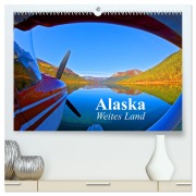 Alaska - Weites Land (hochwertiger Premium Wandkalender 2025 DIN A2 quer), Kunstdruck in Hochglanz - Elisabeth Stanzer