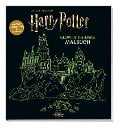 Cover-Bild zum Titel 'Aus den Filmen zu Harry Potter: Glow-in-the-Dark Malbuch' von ''