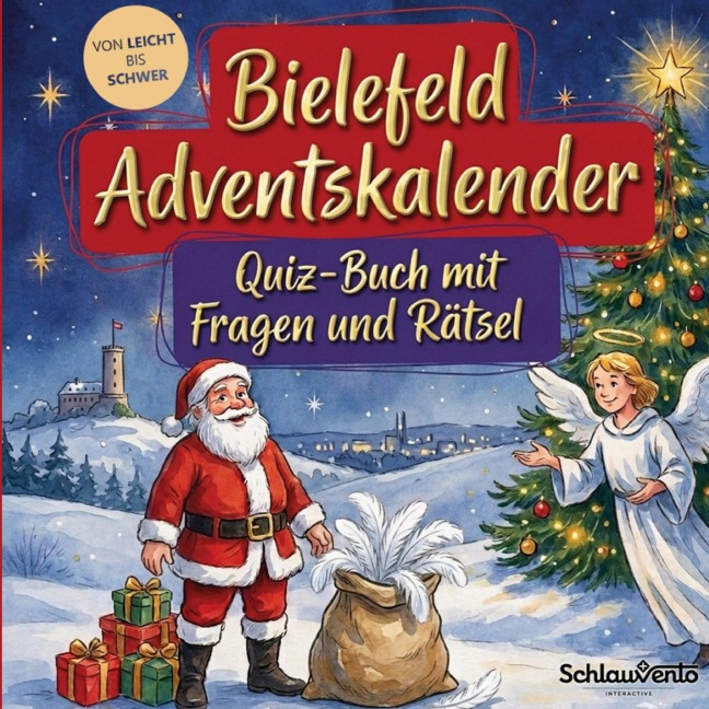 Bielefeld-Adventskalender: Quiz-Buch mit Fragen und Rätsel - Schlauvento Interactive
