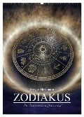 Zodiakus - Die Tierkreiszeichen im Jahresverlauf (Wandkalender 2024 DIN A2 hoch), CALVENDO Monatskalender - Gregor Hartmann