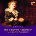 Cover-Bild zum Titel 'Tom Sawyers Abenteuer' von 'Mark Twain'