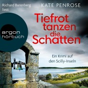 Cover-Bild zum Titel 'Tiefrot tanzen die Schatten' von 'Kate Penrose'