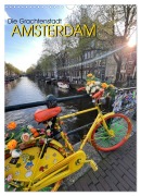 Cover-Bild zum Titel 'DIE GRACHTENSTADT AMSTERDAM (Wandkalender 2026 DIN A3 hoch), CALVENDO Monatskalender' von 'Georgios Georgotas'