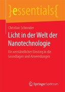 Cover-Bild zum Titel 'Licht in der Welt der Nanotechnologie' von 'Christian Schneider'