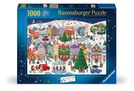 Cover-Bild zum Titel 'Weihnachtspuzzle 1000 Teile - Zauberhafte Weihnachtsstadt' von ''
