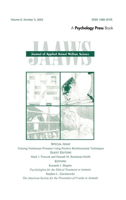 Training Nonhuman Primates Using Positive Reinforcement Techniques - 
