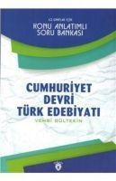 12. Siniflar Icin Cumhuriyet Devri Türk Edebiyati - Vehbi Gültekin