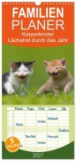 Cover-Bild zum Titel 'Familienplaner 2027 - Lächelnd durchs Jahr - Katzenkinder -Familienplaner hoch mit 5 Spalten (Wandkalender, 21 x 45 cm) CALVENDO' von 'Susanne Danegger'