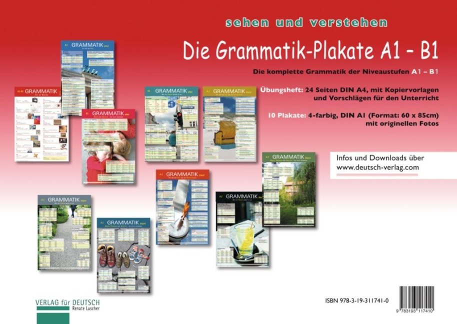 Die Grammatik-Plakate A1-B1 - Renate Luscher