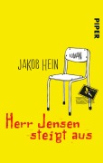 Cover-Bild zum Titel 'Herr Jensen steigt aus' von 'Jakob Hein'