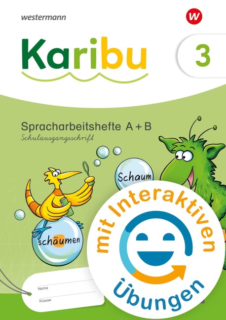 Karibu. Spracharbeitshefte 3 Schulausgangsschrift mit interaktiven Übungen - 