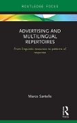 Cover-Bild zum Titel 'Advertising and Multilingual Repertoires' von 'Marco Santello'