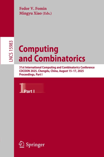 Computing and Combinatorics - 
