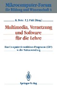 Cover-Bild zum Titel 'Multimedia, Vernetzung und Software für die Lehre' von ''