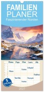 Cover-Bild zum Titel 'Familienplaner 2027 - Faszinierender Norden mit 5 Spalten (Wandkalender, 21 x 45 cm) CALVENDO' von 'Cathrin Illgen'