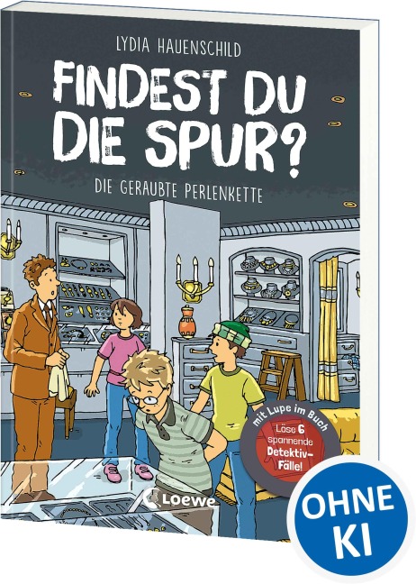 Findest du die Spur? - Die geraubte Perlenkette - Lydia Hauenschild