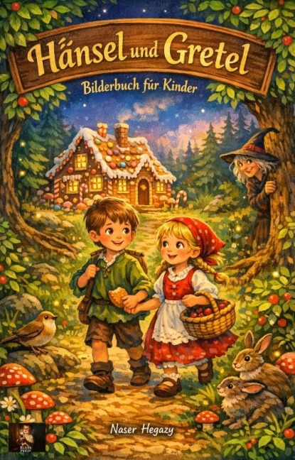 Hänsel und Gretel - Bilderbuch für Kinder - Naser Hegazy