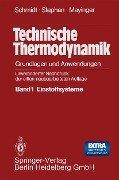 Cover-Bild zum Titel 'Technische Thermodynamik' von 'Ernst Schmidt'