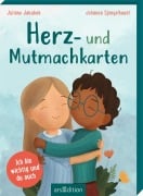 Cover-Bild zum Titel 'Herz- und Mutmachkarten' von 'Juliane Jakubek'
