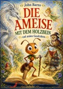 Cover-Bild zum Titel 'Die Ameise mit dem Holzbein und andere Geschichten' von 'John Barns'