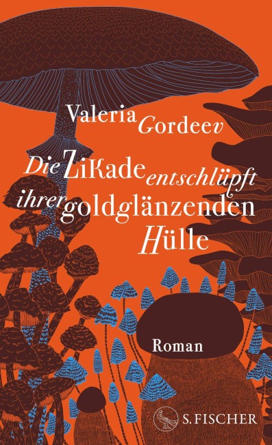 Die Zikade entschlüpft ihrer goldglänzenden Hülle - Valeria Gordeev