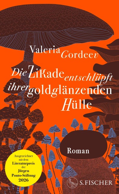 Die Zikade entschlüpft ihrer goldglänzenden Hülle - Valeria Gordeev