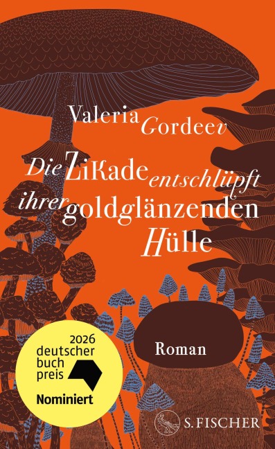 Die Zikade entschlüpft ihrer goldglänzenden Hülle - Valeria Gordeev