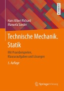 Cover-Bild zum Titel 'Technische Mechanik. Statik' von 'Hans Albert Richard, Manuela Sander'