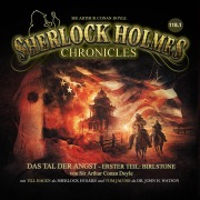 Cover-Bild zum Titel 'Sherlock Holmes Chronicles, Folge: Das Tal der Angst, Erster Teil: Birlstone' von 'Arthur Conan Doyle'
