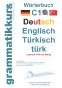 Cover-Bild zum Titel 'Wörterbuch C1 Deutsch-Englisch-Türkisch' von 'Marlene Abdel-Aziz-Schachner, Dilek Türk'