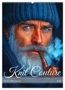 Cover-Bild zum Titel 'Knit Couture - Strick trifft Runway (Wandkalender 2026 DIN A2 hoch), CALVENDO Monatskalender' von 'Rupert Kowalski'